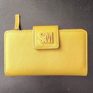 Steve Madden Mustard Yellow Wallet NWOT